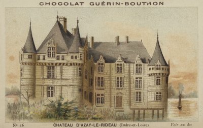 Castello di Azay-le-Rideau, Indre-et-Loire da French School
