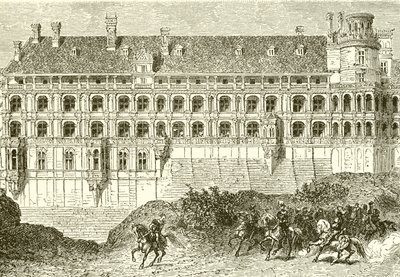 Castello di Blois da French School