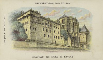 Castello dei Duchi di Savoia, Chambéry, Savoia da French School