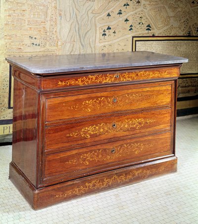 Cassettone, periodo Luigi Filippo (legno) da French School
