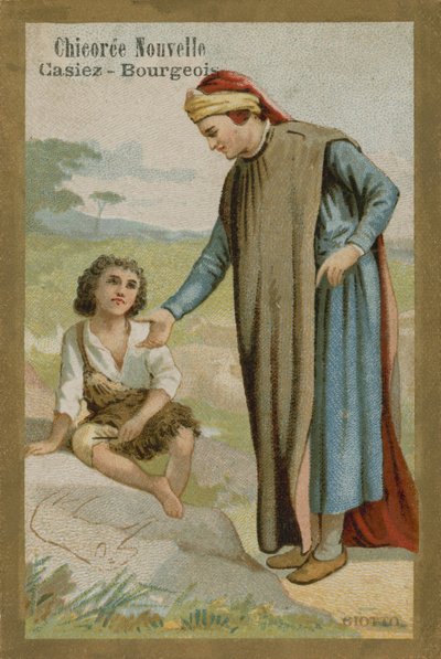 Chicorée nouvelle, Cimabue scopre Giotto da French School
