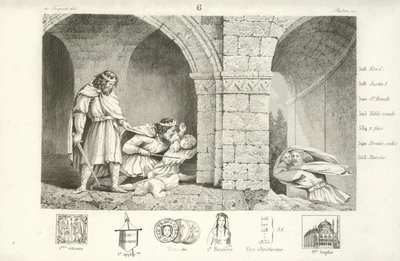 Childeberto I, Re Franco di Parigi da French School