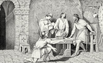 Childerico I (m.481) e la storia delle due metà della moneta d