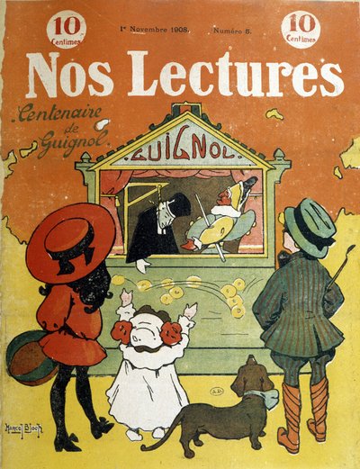 Bambini davanti a un guignol - in “Le nostre letture”, 01/11/1908 da French School