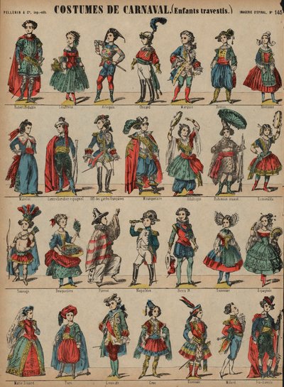 Costumi di carnevale per bambini da French School