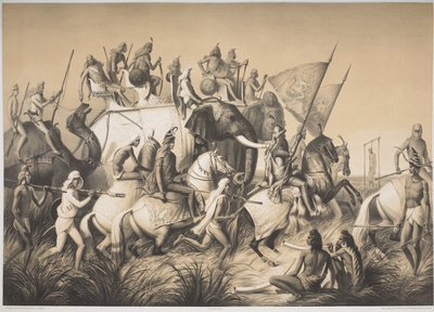 Chir Singh, Maharaja dei Sikh con il Re del Punjab e il suo seguito da 