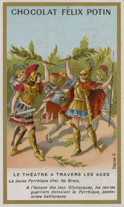 Chocolat Félix Potin, Teatro attraverso i secoli da French School