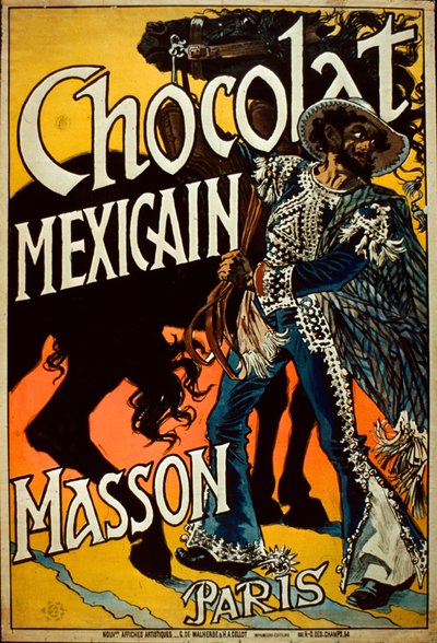 Poster Chocolat Mexicain da French School