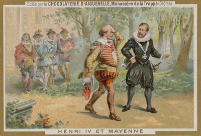 Carta commerciale Chocolat d