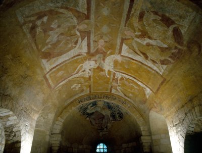 Cristo a Cavallo (XI secolo), Cattedrale di Auxerre, Cripta da French School