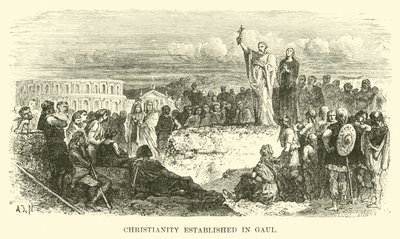 Il Cristianesimo stabilito in Gallia da French School