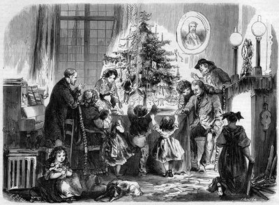 Festa di Natale in Alsazia: una famiglia riunita attorno all