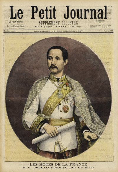 Chulalongkorn, Re del Siam da French School