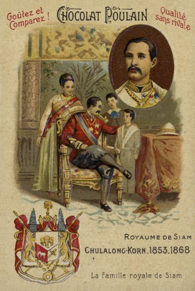 Chulalongkorn, Re del Siam da French School