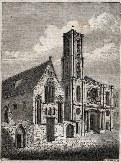 Chiesa di Saint-Jacques-du-Haut-Pas da French School