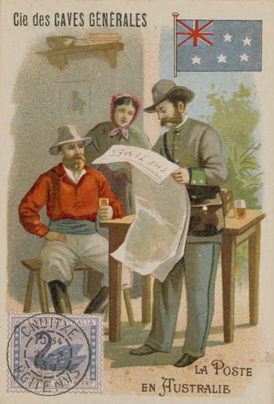 Cie des Caves Générales, postale da French School