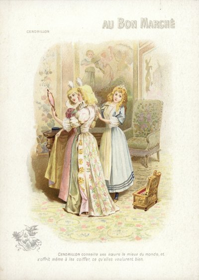 Cenerentola e le sorellastre brutte da French School