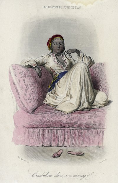 Cenerentola nella sua casa da French School