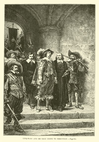 Cinq-Mars e de Thou verso l