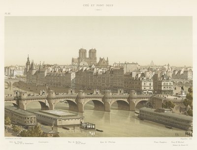 Cité e Pont-Neuf, 1840 da French School