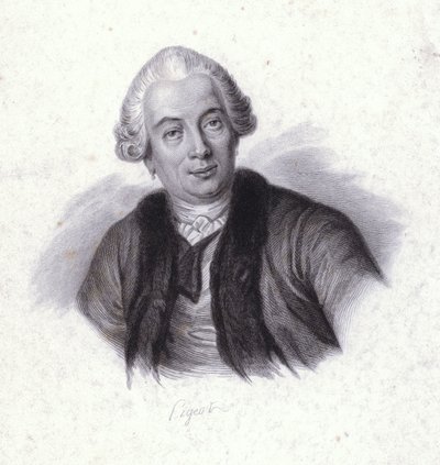 Claude Bourgelat, chirurgo veterinario francese (incisione) da French School