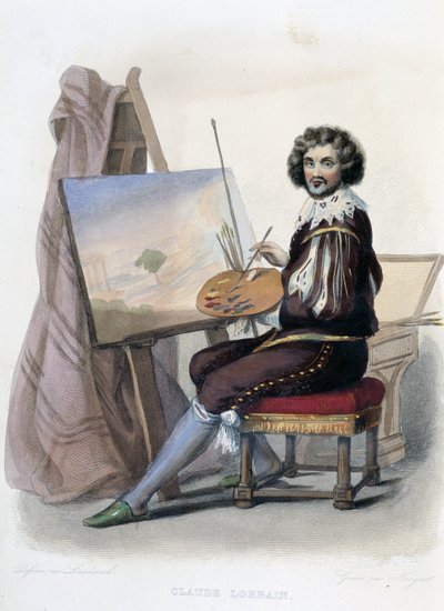 Claude Gellée detto Lorrain (1600-1682) pittore francese in 