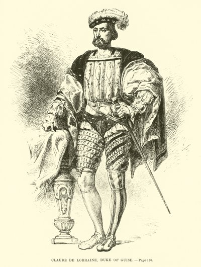 Claude de Lorraine, Duca di Guisa da French School