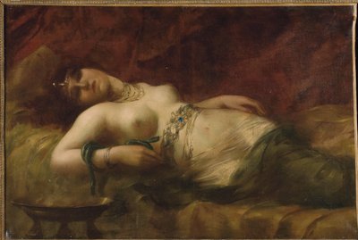 Cleopatra, fine XIX secolo da French School
