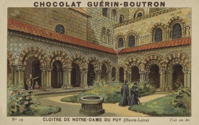 Chiostro di Notre-Dame du Puy, Haute-Loire da French School