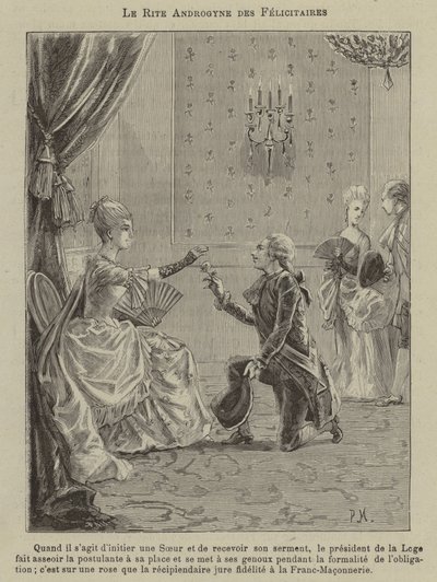 Co-Massoneria (incisione) da French School
