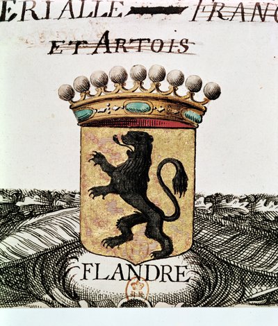 Stemma delle Fiandre da French School