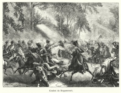 Combattimento di Roquencourt da French School