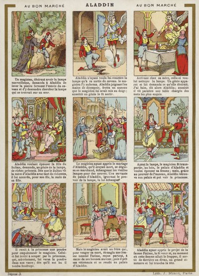 Fumetto - Aladino da French School
