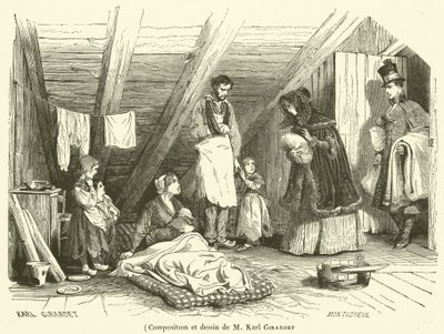 Composizione e disegno di M Karl Girardet da French School