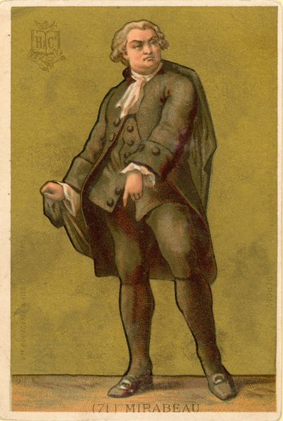 Conte di Mirabeau da French School