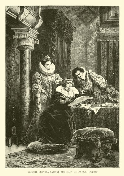 Concini, Leonora Galigai e Maria de