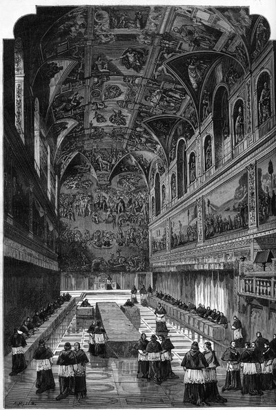 Conclave del 1878: vista dell