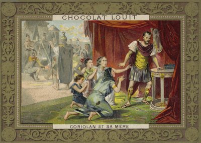 Coriolano e sua madre da French School