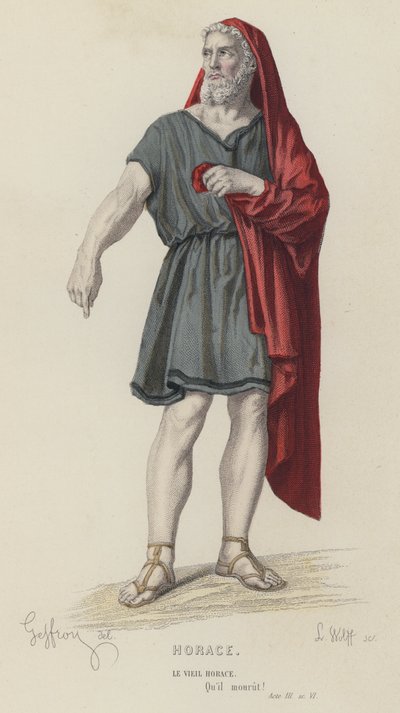Corneille, Orazio, Atto III, Sc VI da French School