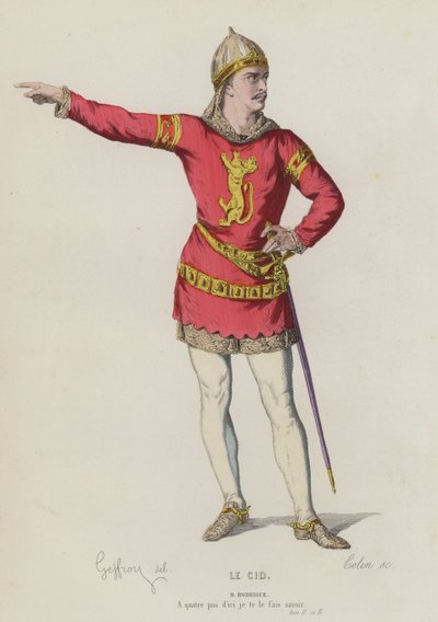 Corneille, Le Cid, Atto II, Scena II da French School