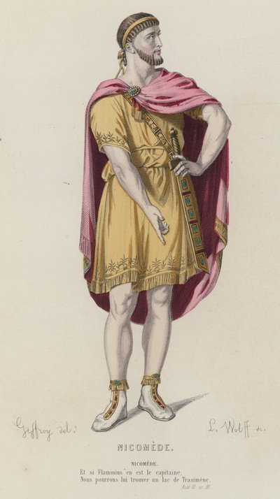 Corneille, Nicomede, Atto II, Scena III da French School