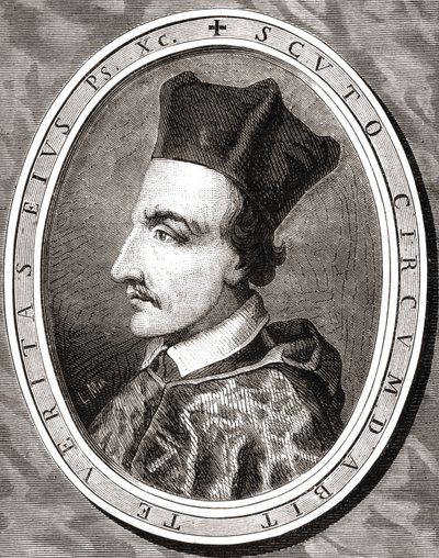 Cornelius Jansen, Vescovo di Ypres, inciso da Pannemaker dopo Latenacci, da 