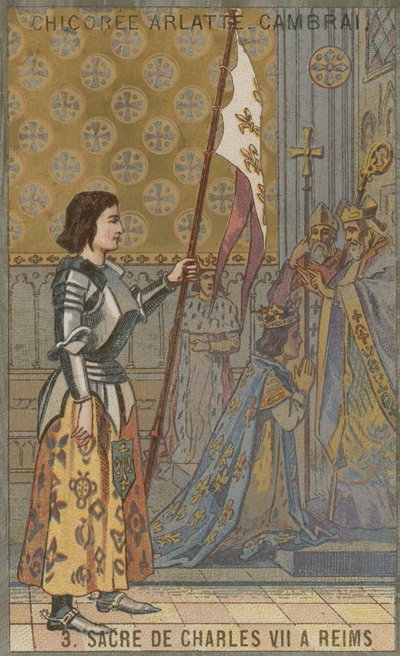 Incoronazione di Re Carlo VII di Francia a Reims, 1429 da French School