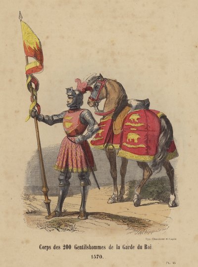 Corpo dei 200 Gentiluomini della Guardia del Re da French School
