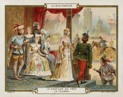 Costume nel 1400 - il torneo da French School