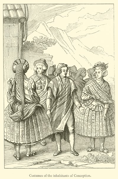 Costumi degli abitanti di Conception da French School