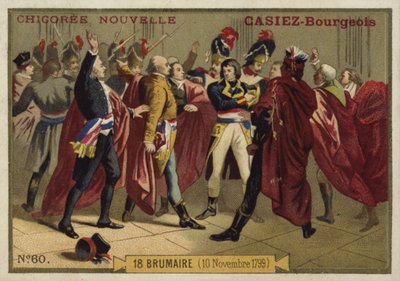 Colpo di Stato del 18 Brumaio, Rivoluzione Francese, 10 novembre 1799 da French School