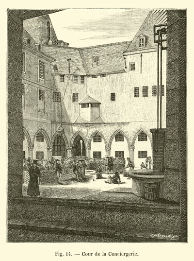Corte della Conciergerie da French School