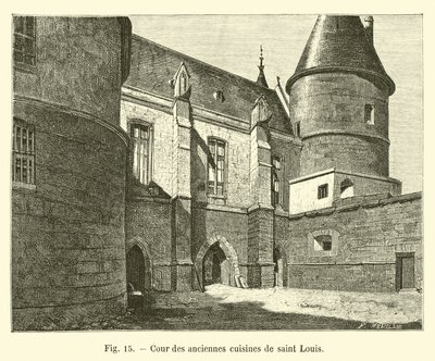 Corte delle antiche cucine di san Luigi da French School