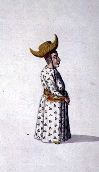 Nano di corte, periodo ottomano, terzo quarto del XVIII secolo da French School